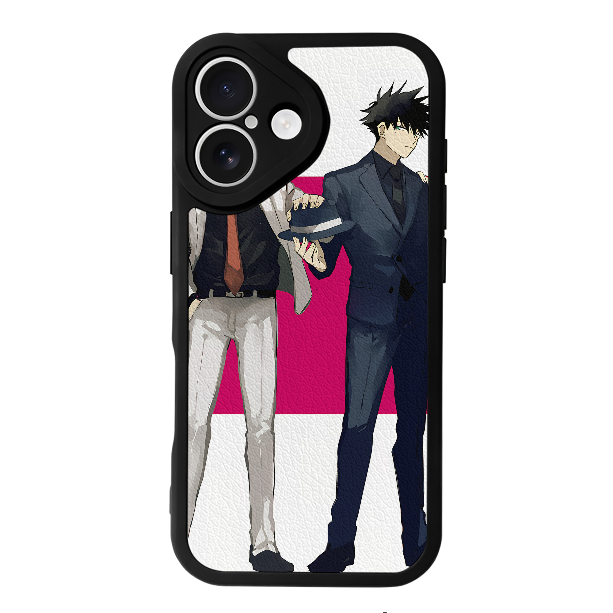 （画像用） SPY×FAMILY间谍家家酒 【iPhone 16シリーズ対応】シリコンスマホケース（レザー調） 材質：シリコン